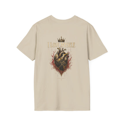 LOVE ME TO THE BONE™ Unisex Softstyle T-Shirt | FIRE 6 RED™