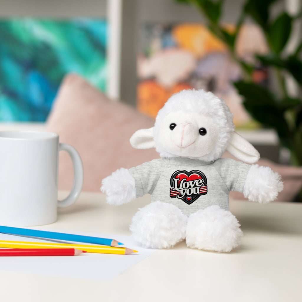 I Love You Stuffed Animals with Tee - NGOWE STORE