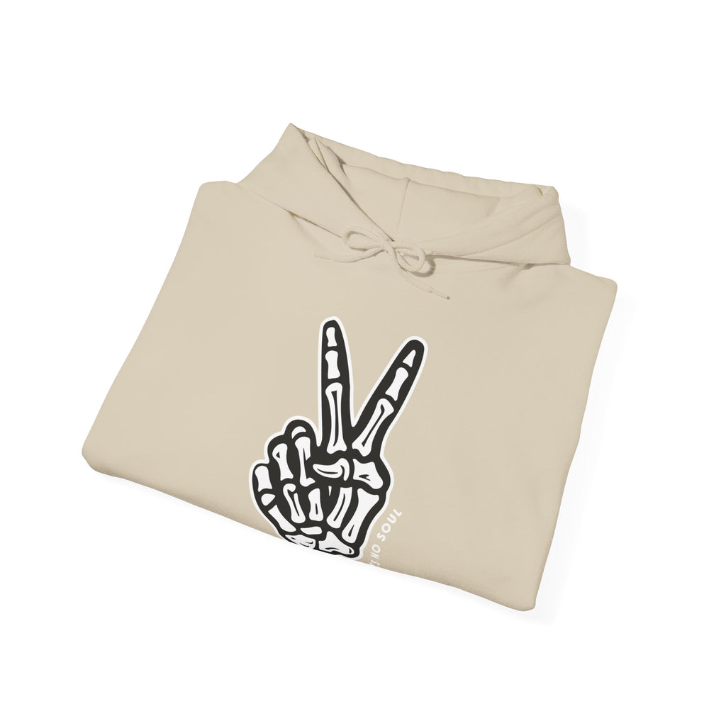Peace Bone No Soul Unisex Heavy Blend™ Hooded Sweatshirt - NGOWE STORE