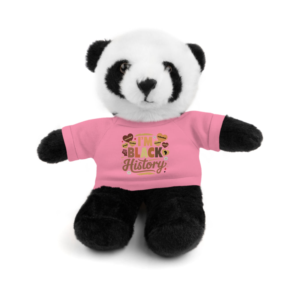 I'm Black History Stuffed Animals with Tee - NGOWE STORE
