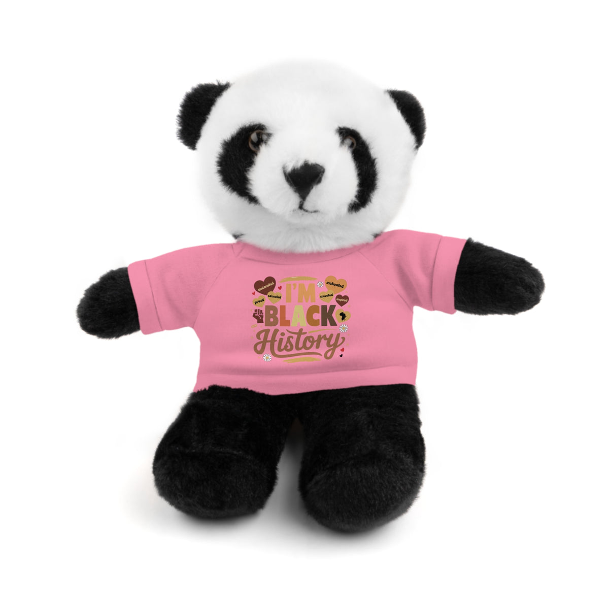 I'm Black History Stuffed Animals with Tee - NGOWE STORE