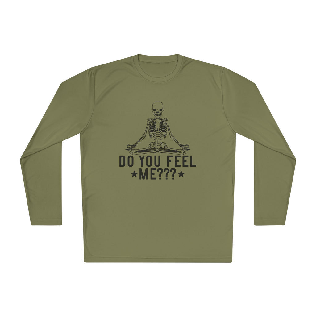 Do You Feel Me Unisex Lightweight Long Sleeve Tee - NGOWE STORE