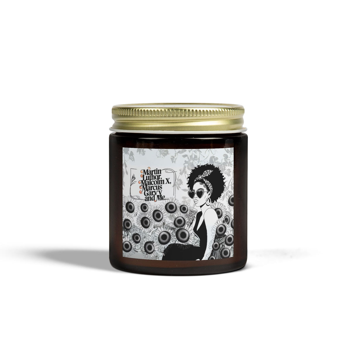 Martin, Malcolm, Marcus, and Me Scented Candles, Coconut Apricot Wax (4oz, 9oz) - NGOWE STORE