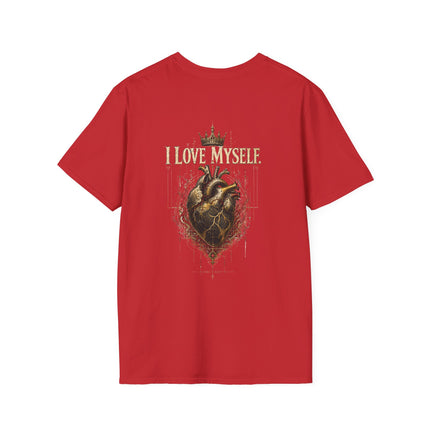 LOVE ME TO THE BONE™ Unisex Softstyle T-Shirt | FIRE 6 RED™