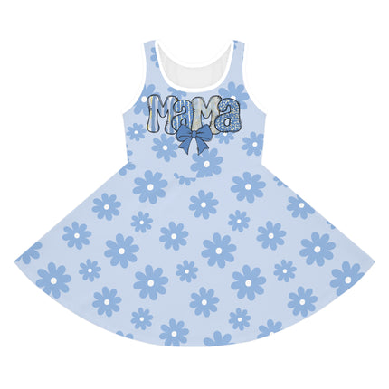 Flower MAMA Girls' Sleeveless Sundress (AOP) - NGOWE STORE