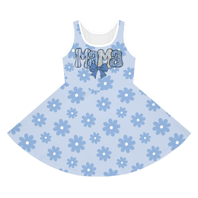 Flower MAMA Girls' Sleeveless Sundress (AOP) - NGOWE STORE