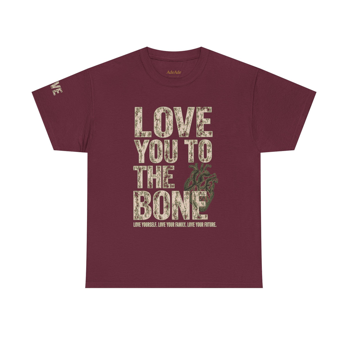 LOVE YOU TO THE BONE™ Unisex Heavy Cotton T-Shirt | FIRE 6 RED™ - NGOWE STORE