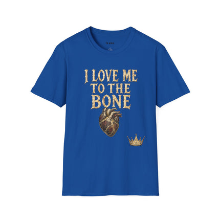 LOVE ME TO THE BONE™ Unisex Softstyle T-Shirt | FIRE 6 RED™