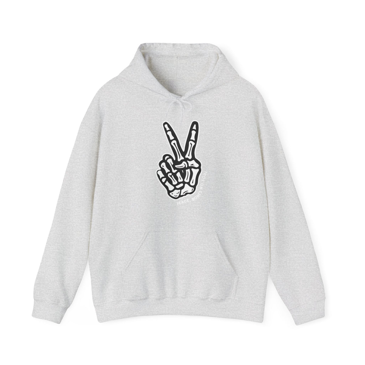 Peace Bone No Soul Unisex Heavy Blend™ Hooded Sweatshirt - NGOWE STORE