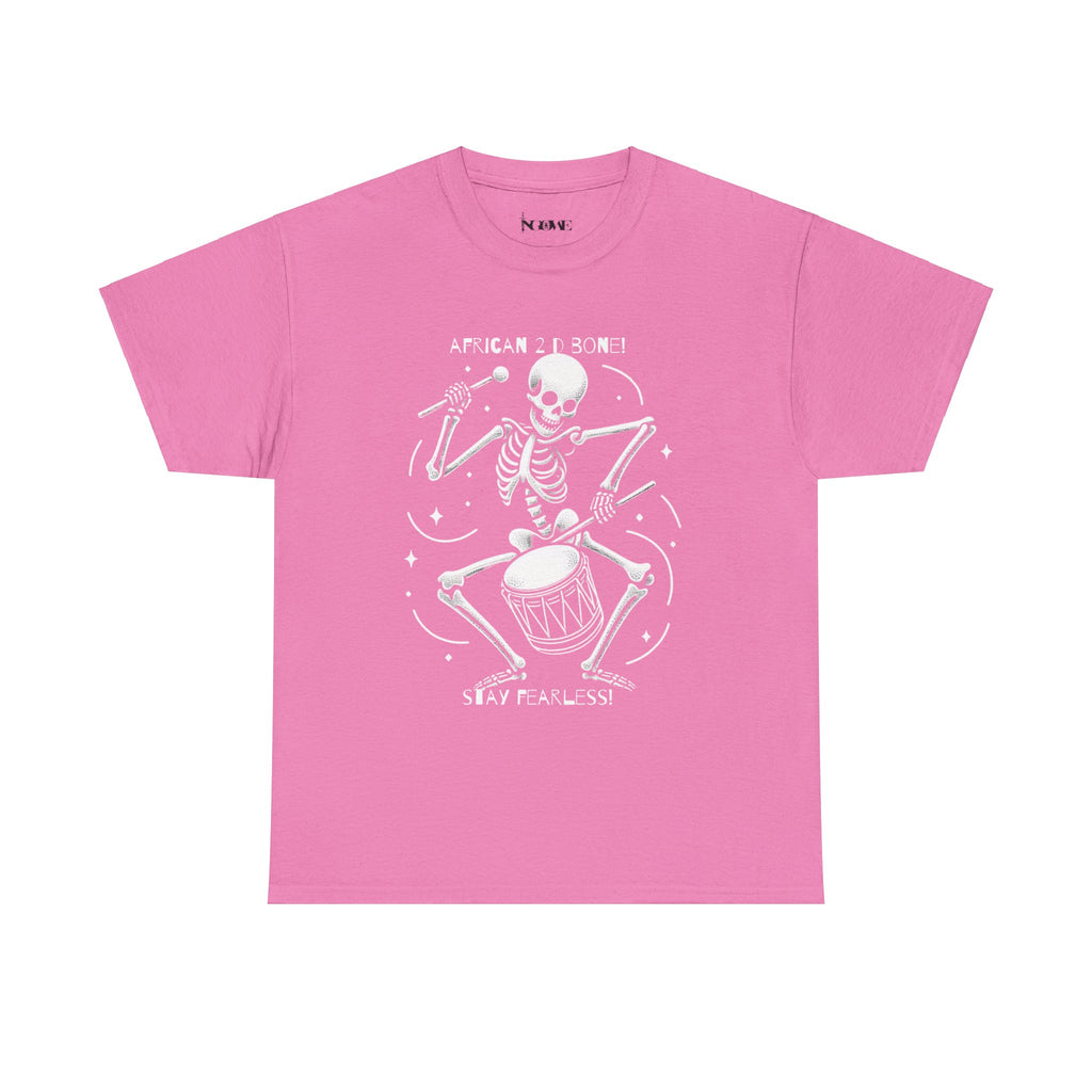 African 2 D Bone Unisex Heavy Cotton Tee - NGOWE STORE