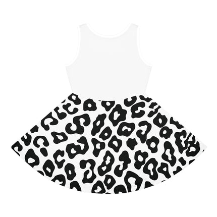 Africa Animal Print Girls' Sleeveless Sundress (AOP)