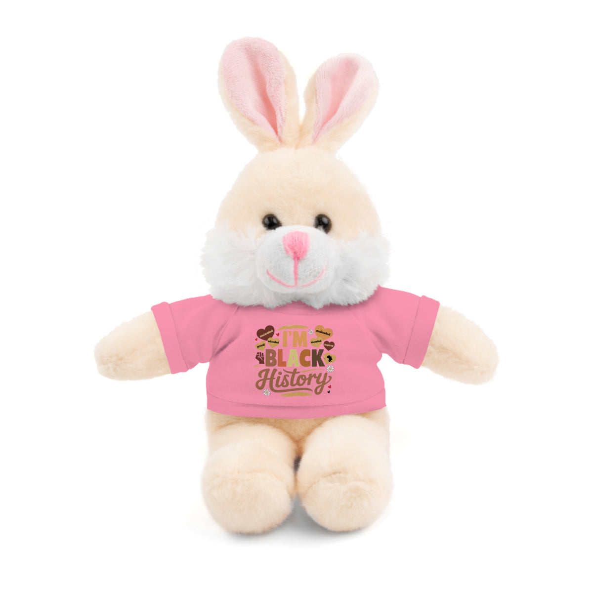 I'm Black History Stuffed Animals with Tee - NGOWE STORE