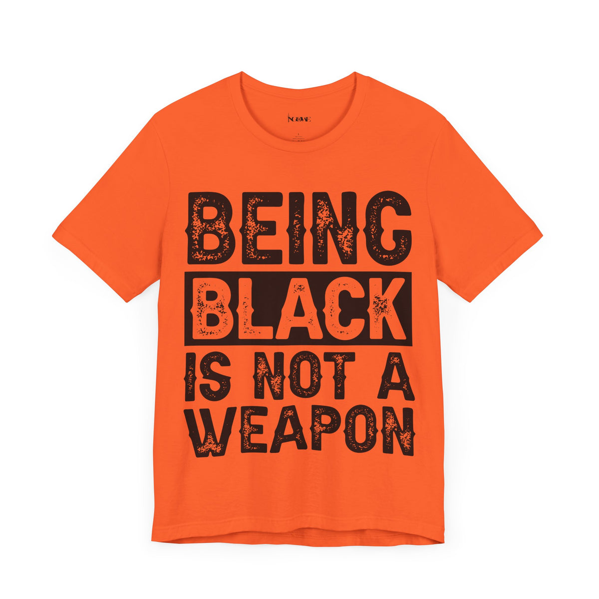 Being Black Not  A Weapon - Unisex Jersey Short Sleeve Tee - NGOWE STORE