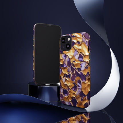 Gold and Purple Tough Cases