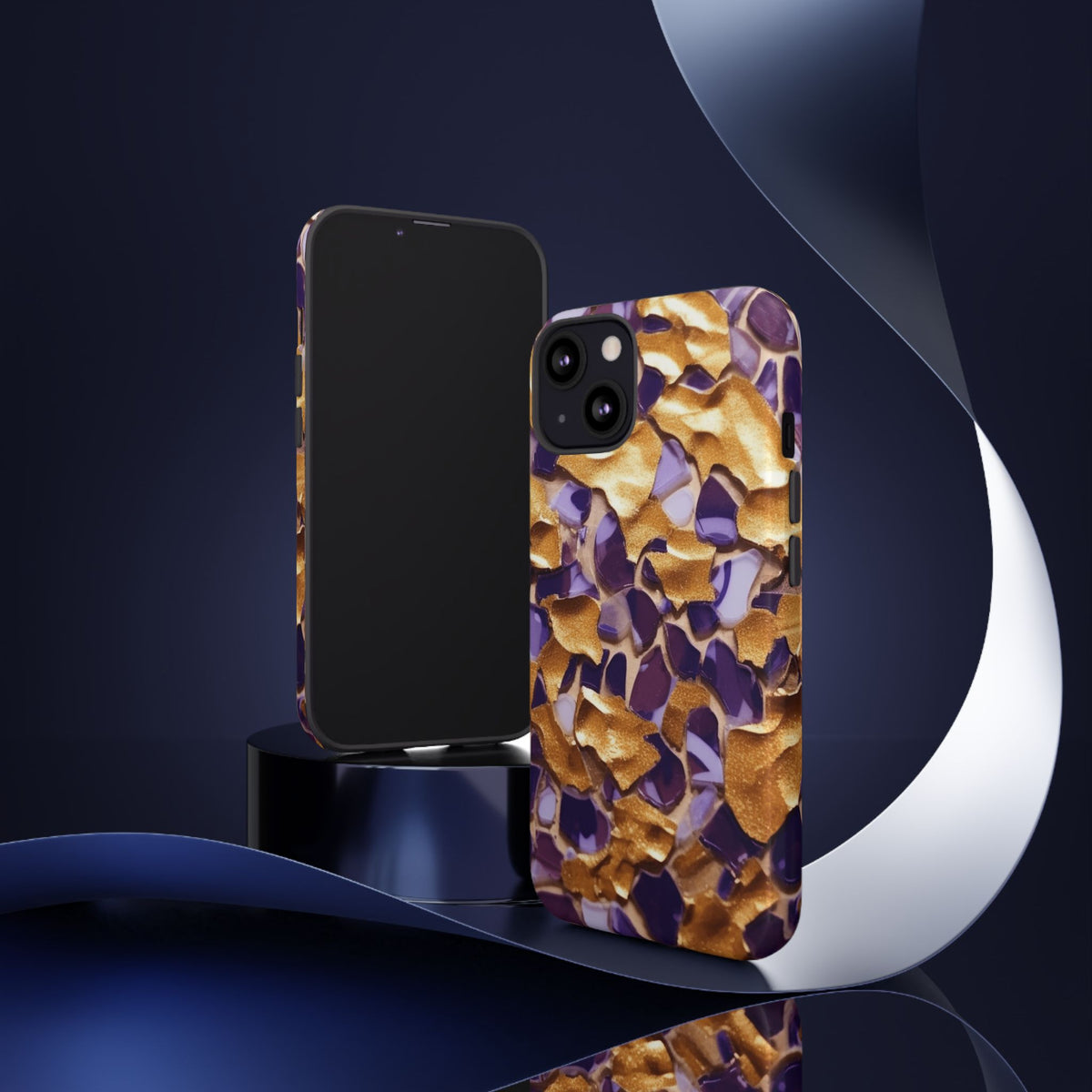 Gold and Purple Tough Cases - NGOWE STORE