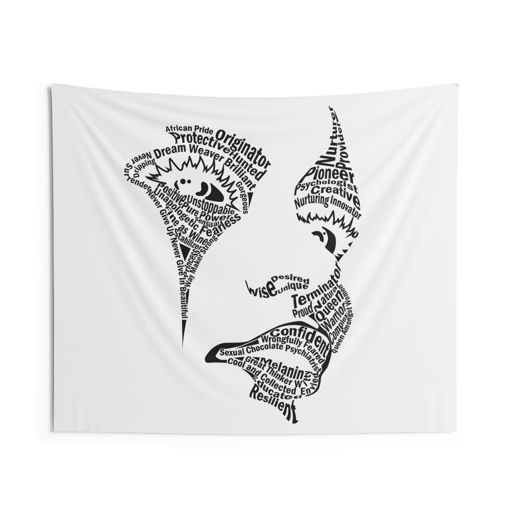 Word Art Indoor Wall Tapestries - NGOWE STORE
