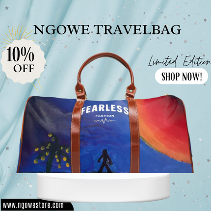 Limited Edition NGOWE Fearless Fashion Waterproof Travel Bag