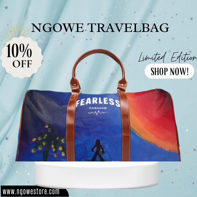 Limited Edition NGOWE Fearless Fashion Waterproof Travel Bag - NGOWE STORE