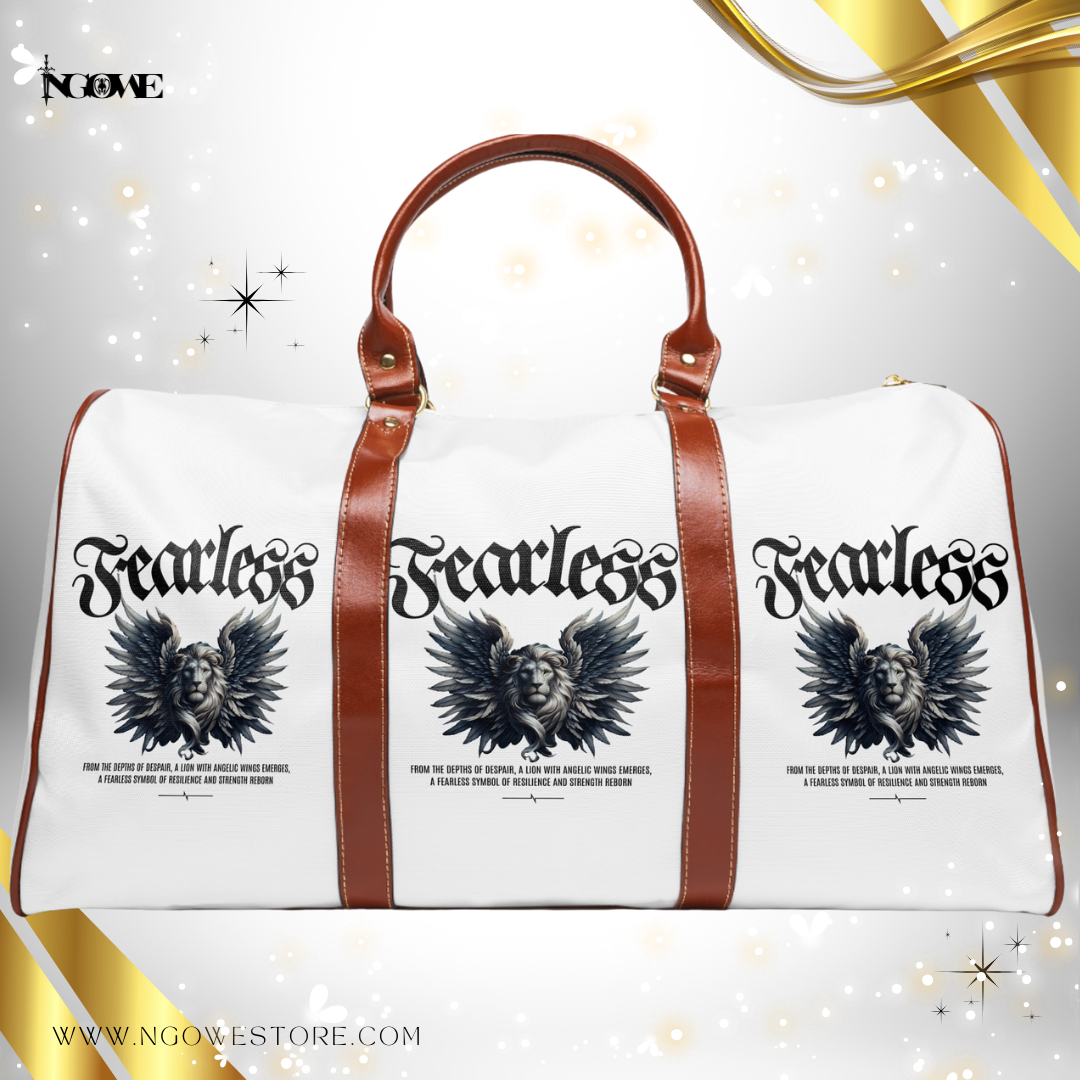 Fearless Lion Wings Waterproof Travel Bag - NGOWE STORE