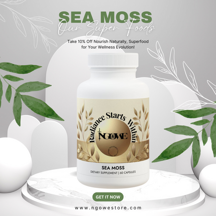 NGOWE Sea Moss Supplement (60 Capsules)