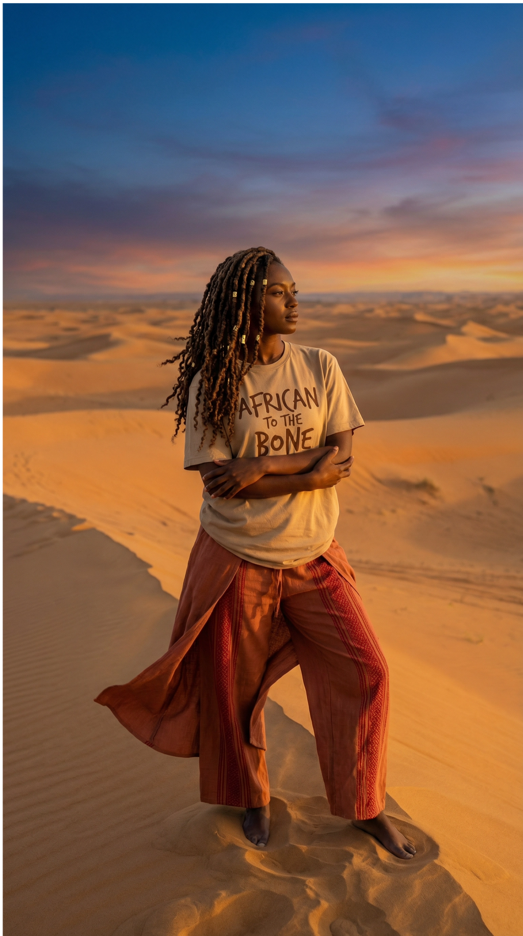 African to the Bone T-Shirt | AdeAde Original | Cultural Pride Unisex Tee | Soft Everyday Statement Shirt - NGOWE STORE