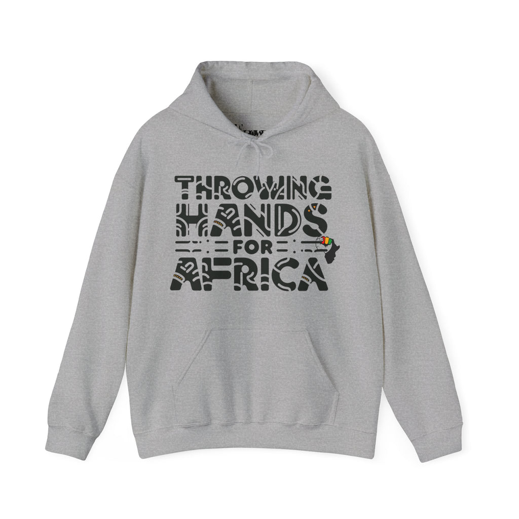 Throwing Hands For Africa Unisex Heavy Blend™ Hooded Sweatshirt - NGOWE STORE