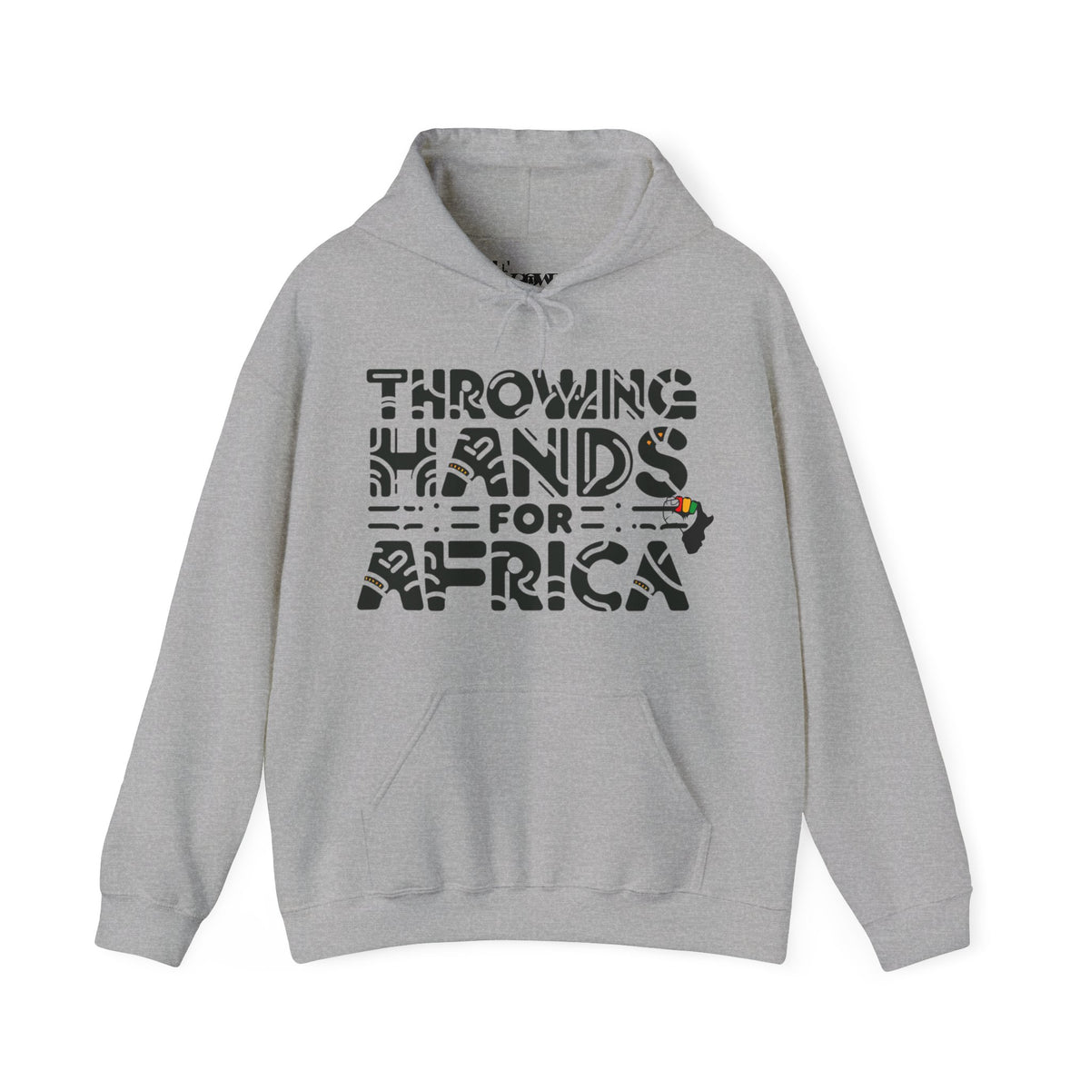 Throwing Hands For Africa Unisex Heavy Blend™ Hooded Sweatshirt - NGOWE STORE