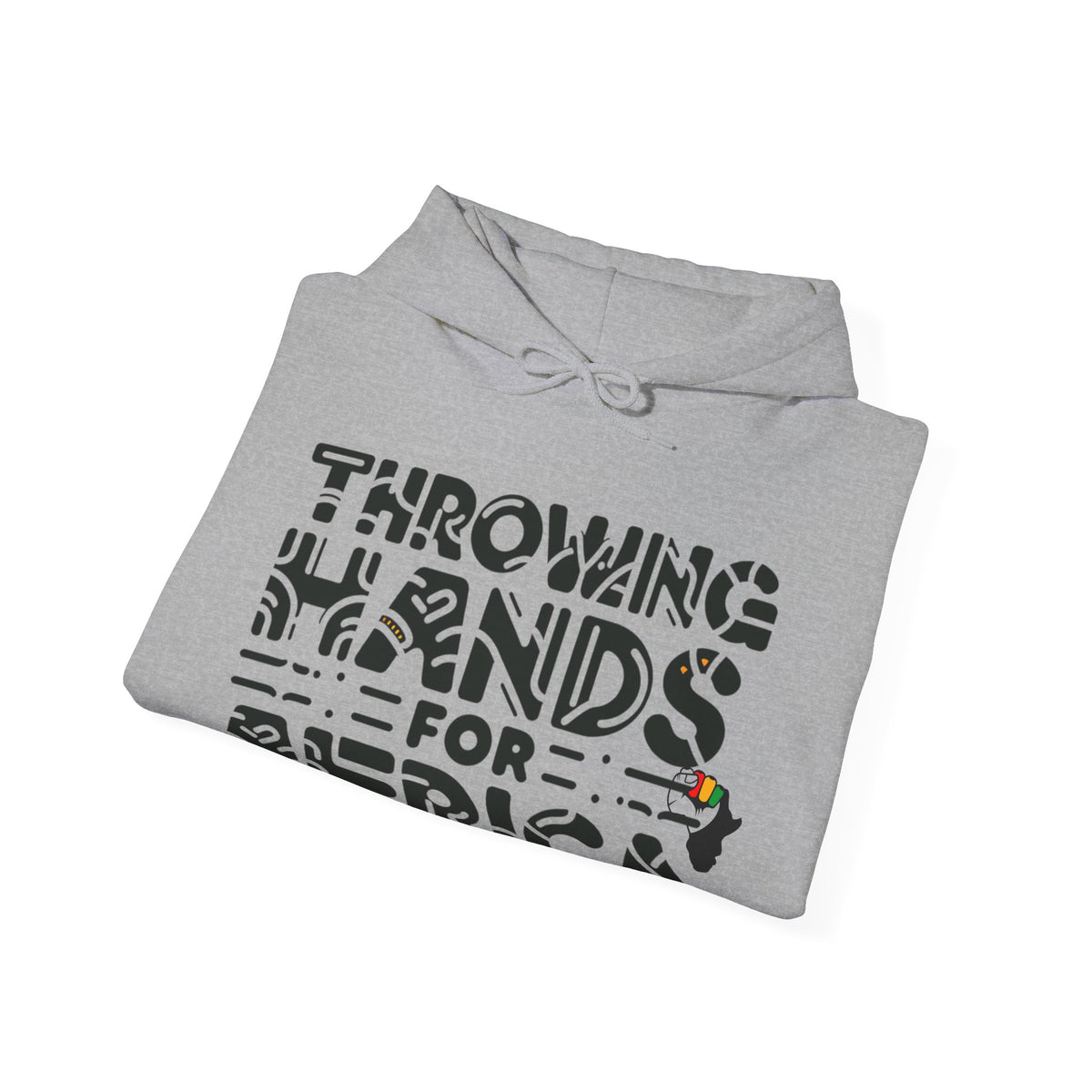 Throwing Hands For Africa Unisex Heavy Blend™ Hooded Sweatshirt - NGOWE STORE