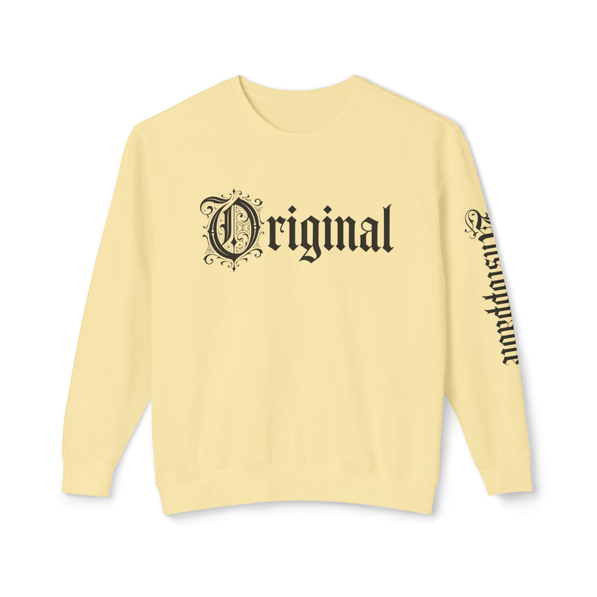 Fearless Statement AdeAde Crewneck Sweatshirt – White Edition Unisex Lightweight - NGOWE STORE