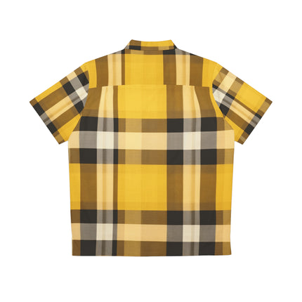 Gold  Men's African Shirt (AOP)