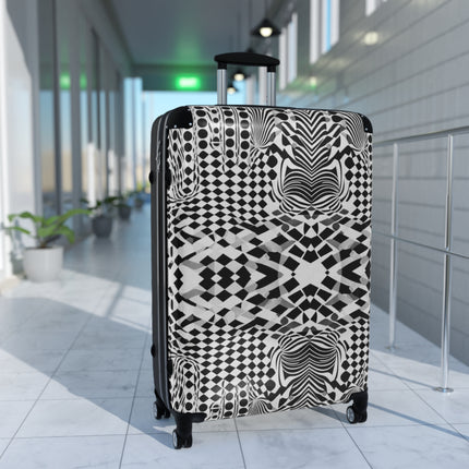 Black and White Suitcase