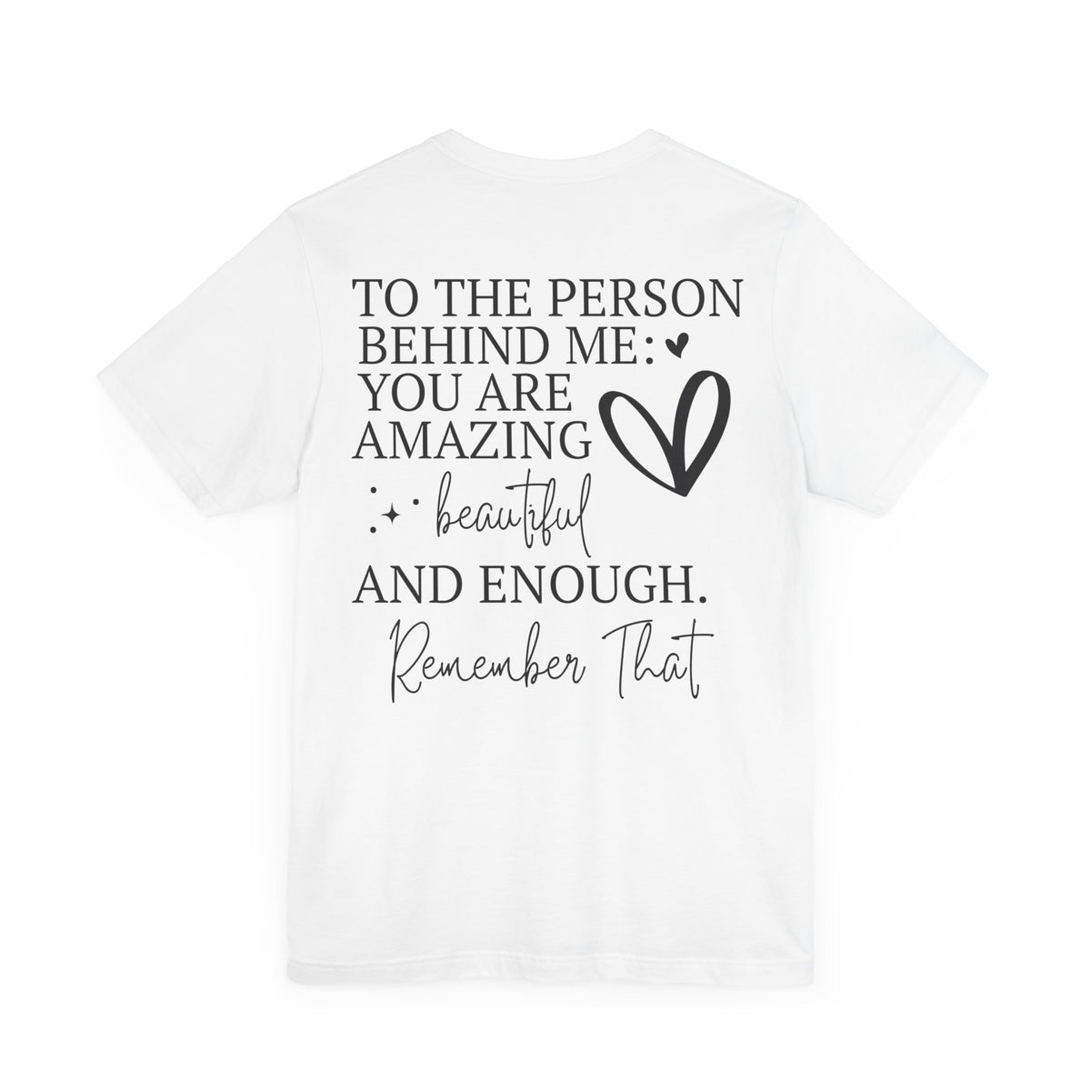 You Are Amazing Unisex Jersey Short Sleeve Tee - NGOWE STORE