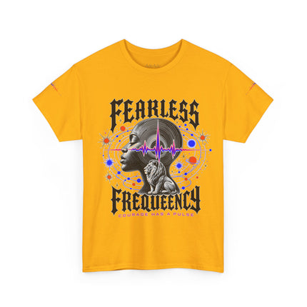 Fearless Frequency Graphic T-Shirt - Unisex Heavy Cotton Tee - NGOWE STORE