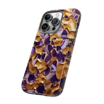 Gold and Purple Tough Cases