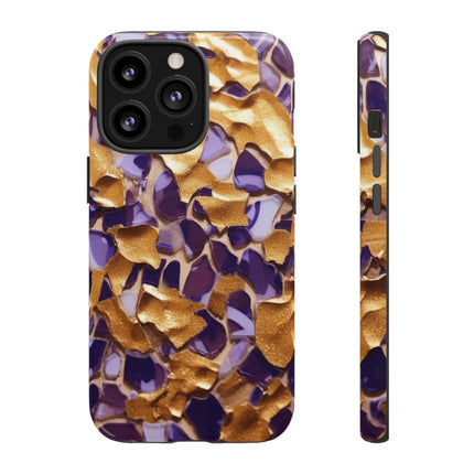 Gold and Purple Tough Cases