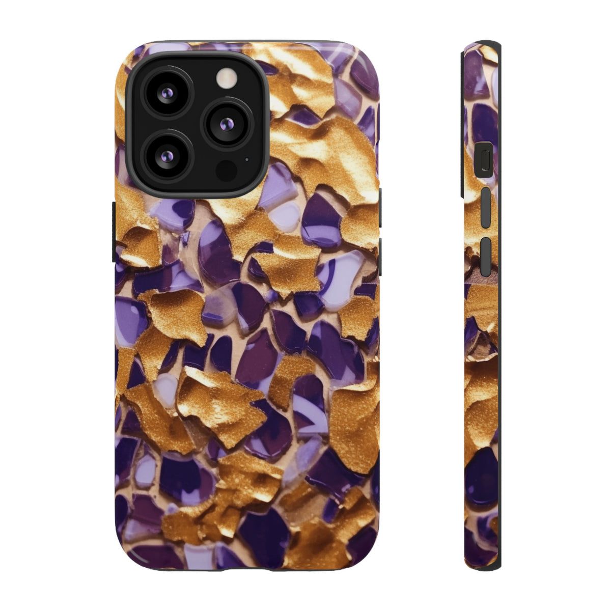 Gold and Purple Tough Cases - NGOWE STORE