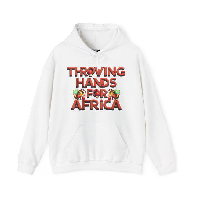 Throwing Hands For Africa Unisex Heavy Blend™ Hooded Sweatshirt - NGOWE STORE