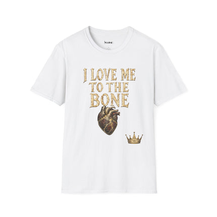 LOVE ME TO THE BONE™ Unisex Softstyle T-Shirt | FIRE 6 RED™