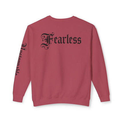 Fearless Statement AdeAde Crewneck Sweatshirt – White Edition Unisex Lightweight - NGOWE STORE