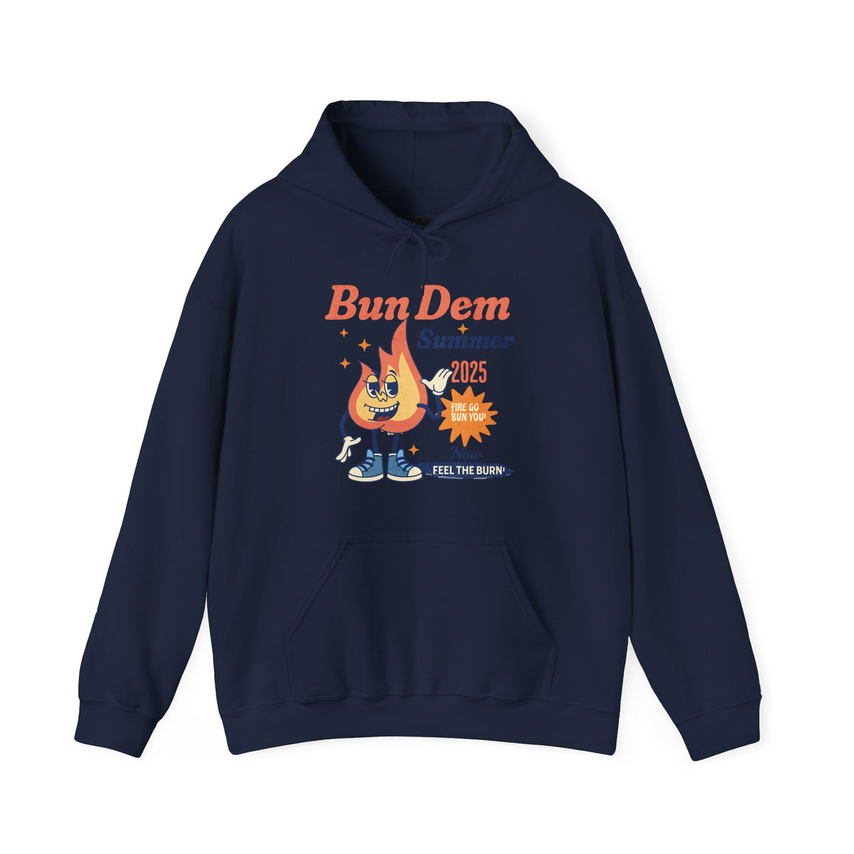 Bun Dem Summer Hoodie - Unisex Heavy Blend™ Sweatshirt, Chill Vibe, Perfect for Summer Parties, Gifts, Casual Wear, Streetwear - NGOWE STORE