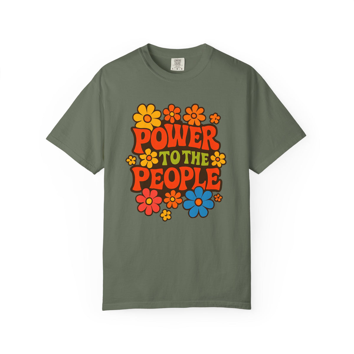 BUN DEM SUMMER 2025 Power to the People T-Shirt  - Empire Blaze Edition Vintage-Style Graphic T-Shirt: Bohemian Tee, Eco-Friendly Apparel, Gift for Activists, Summer Festival Wear - NGOWE STORE