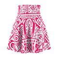 African Print Women's Skater Skirt (AOP) - NGOWE STORE