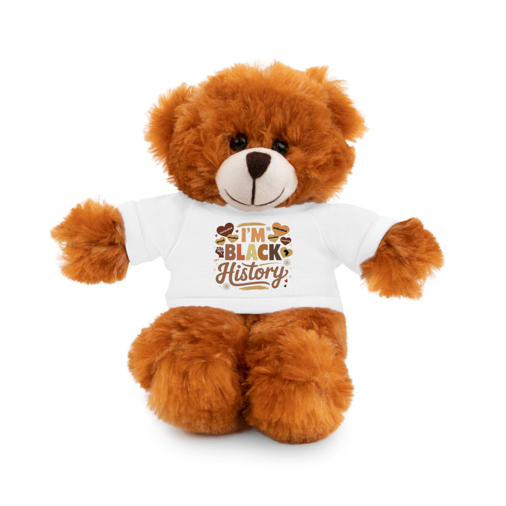 I'm Black History Stuffed Animals with Tee - NGOWE STORE