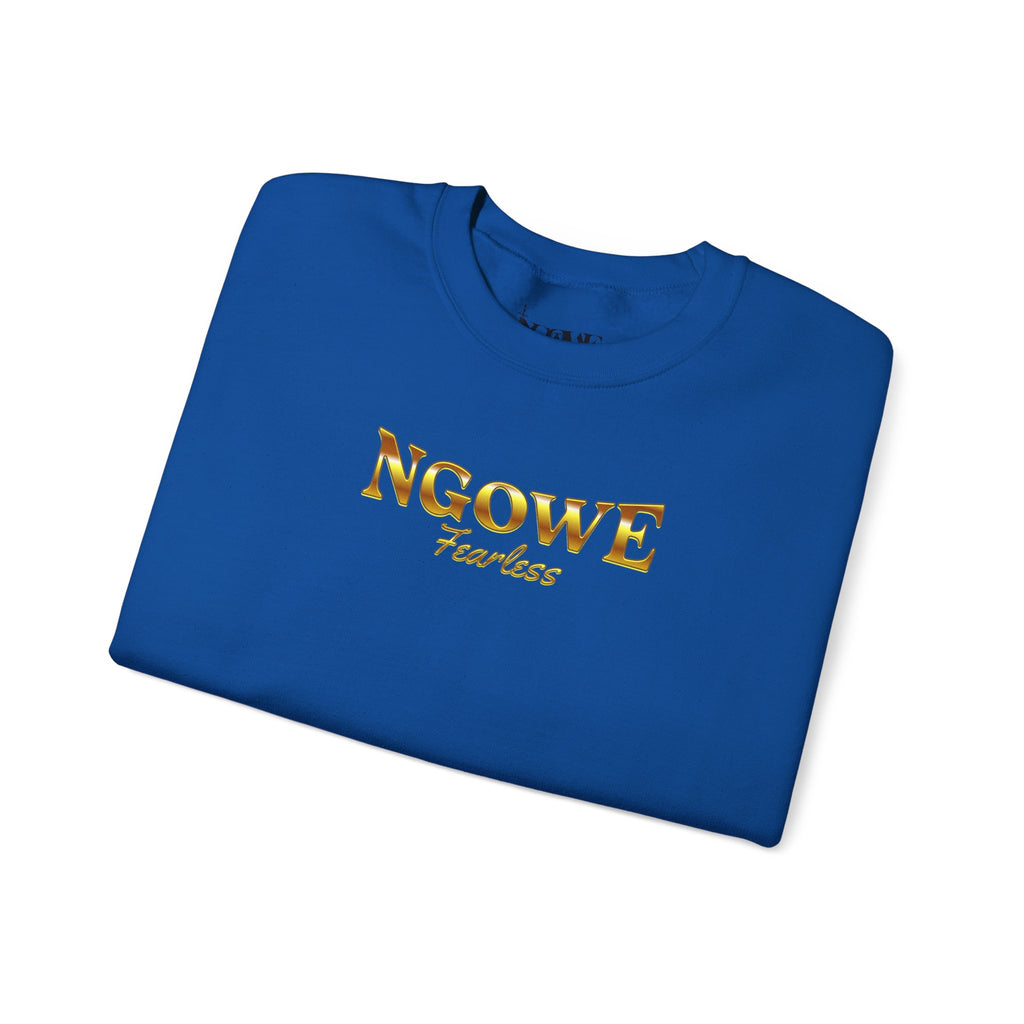 A Fearless Lion is Savage Unisex Heavy Blend™ Crewneck Sweatshirt - NGOWE STORE