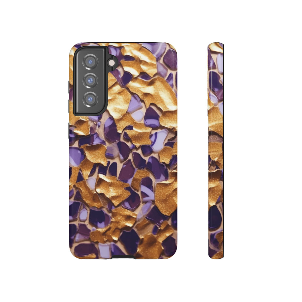 Gold and Purple Tough Cases - NGOWE STORE