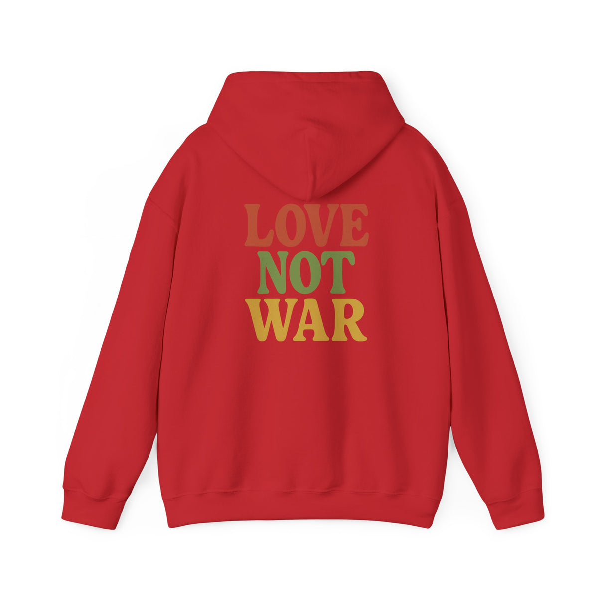 Bun Dem Summer Vibes Hooded Sweatshirt - Empire Editon Cozy Unisex Hoodie, Love Not War Casual Summer Apparel, Gift for Festivals, Outdoor Gatherings, Relaxed Style Sweatshirt - NGOWE STORE