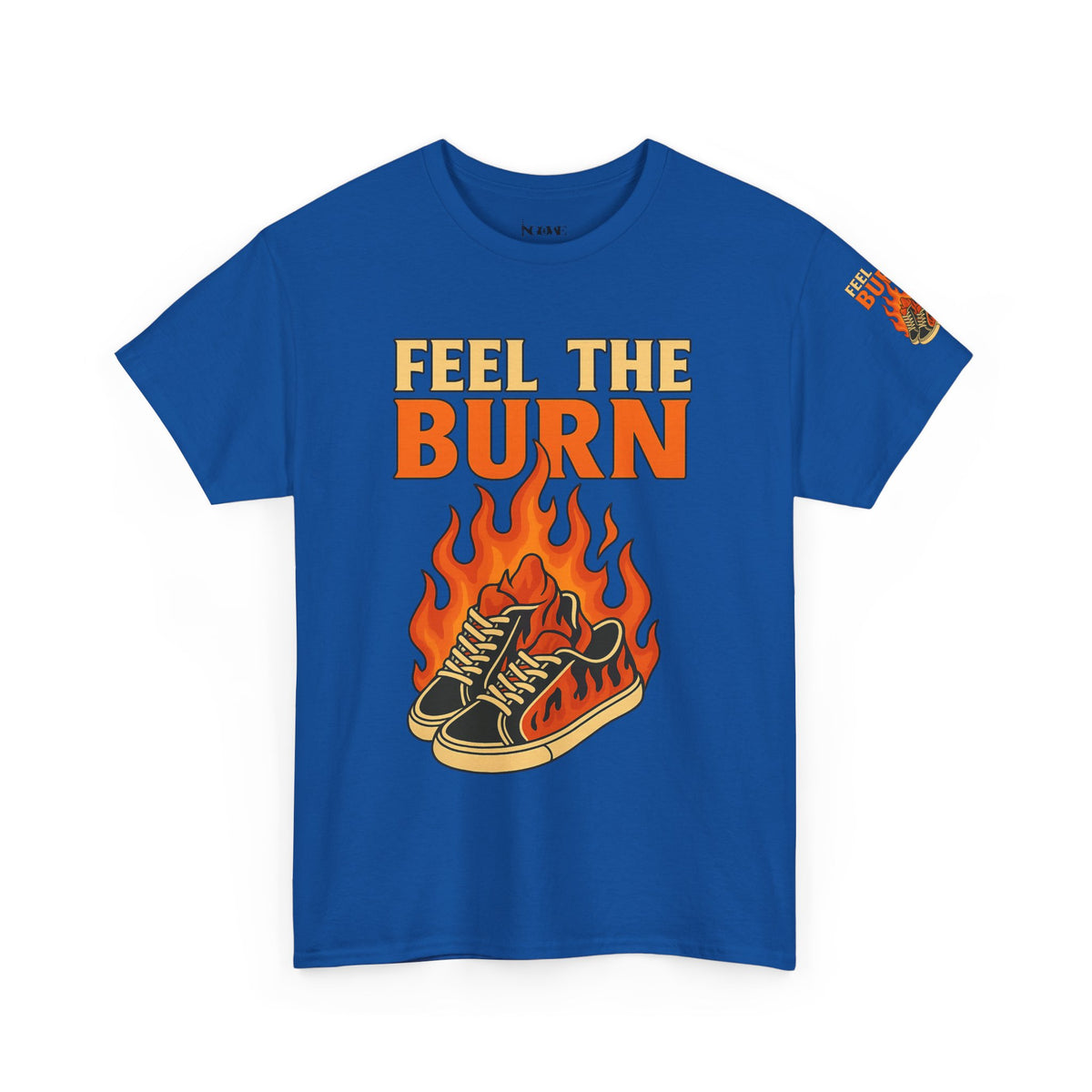 Bun Dem Summer Feel the Burn Graphic Tee Empire Edition, Casual Wear, Unisex Cotton Shirt, Fitness Gift, Streetwear Outfit, Retro Style Tee - NGOWE STORE