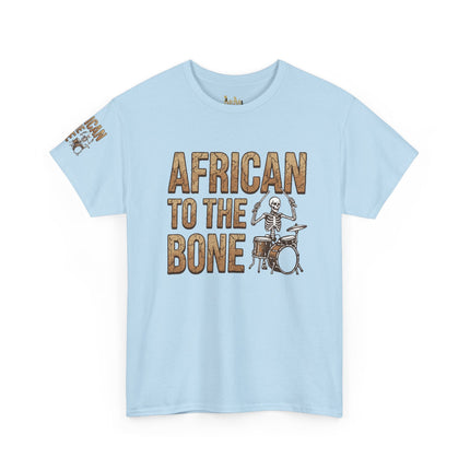 African to the Bone T-Shirt | AdeAde Original | Cultural Pride Unisex Tee | Soft Everyday Statement Shirt - NGOWE STORE