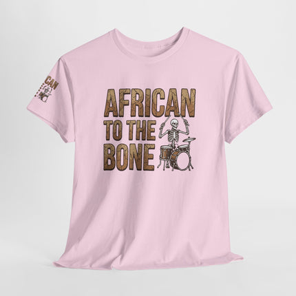 African to the Bone T-Shirt | AdeAde Original | Cultural Pride Unisex Tee | Soft Everyday Statement Shirt - NGOWE STORE