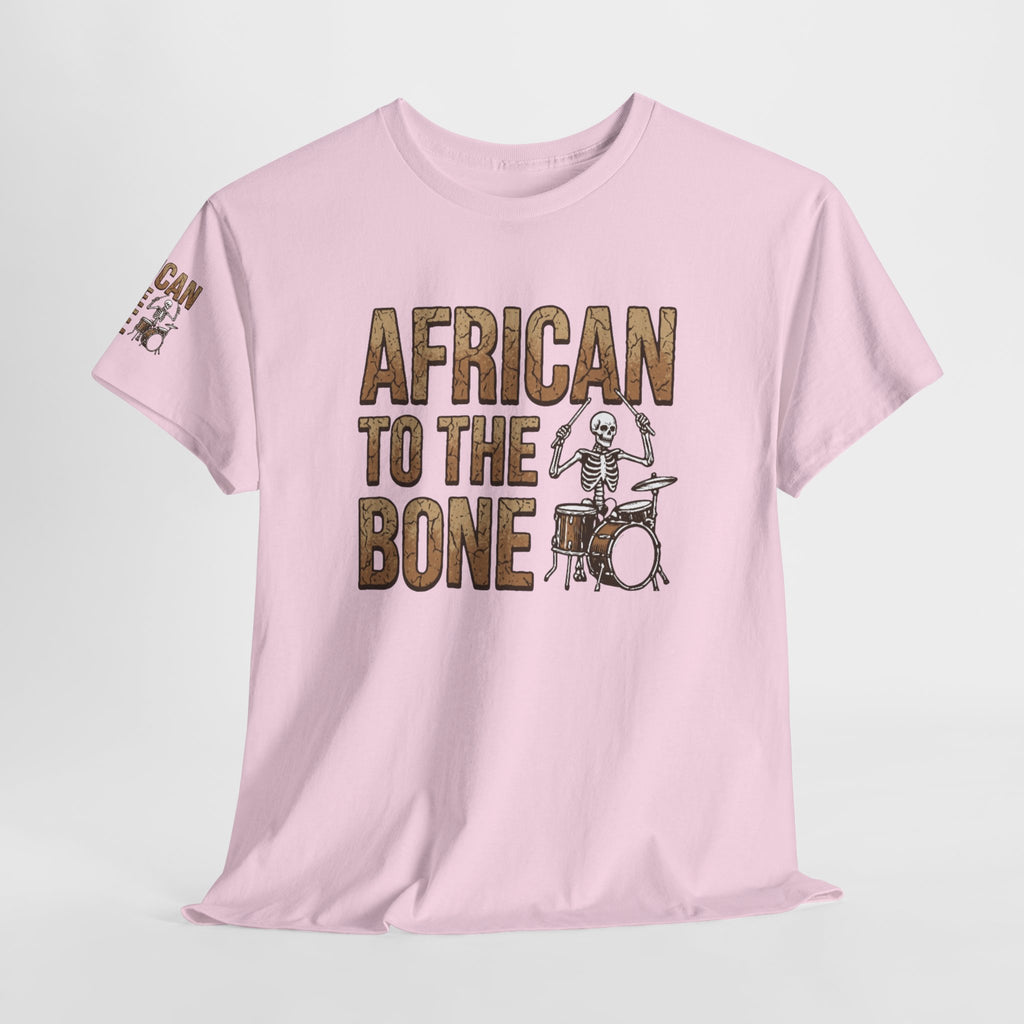African to the Bone T-Shirt | AdeAde Original | Cultural Pride Unisex Tee | Soft Everyday Statement Shirt - NGOWE STORE